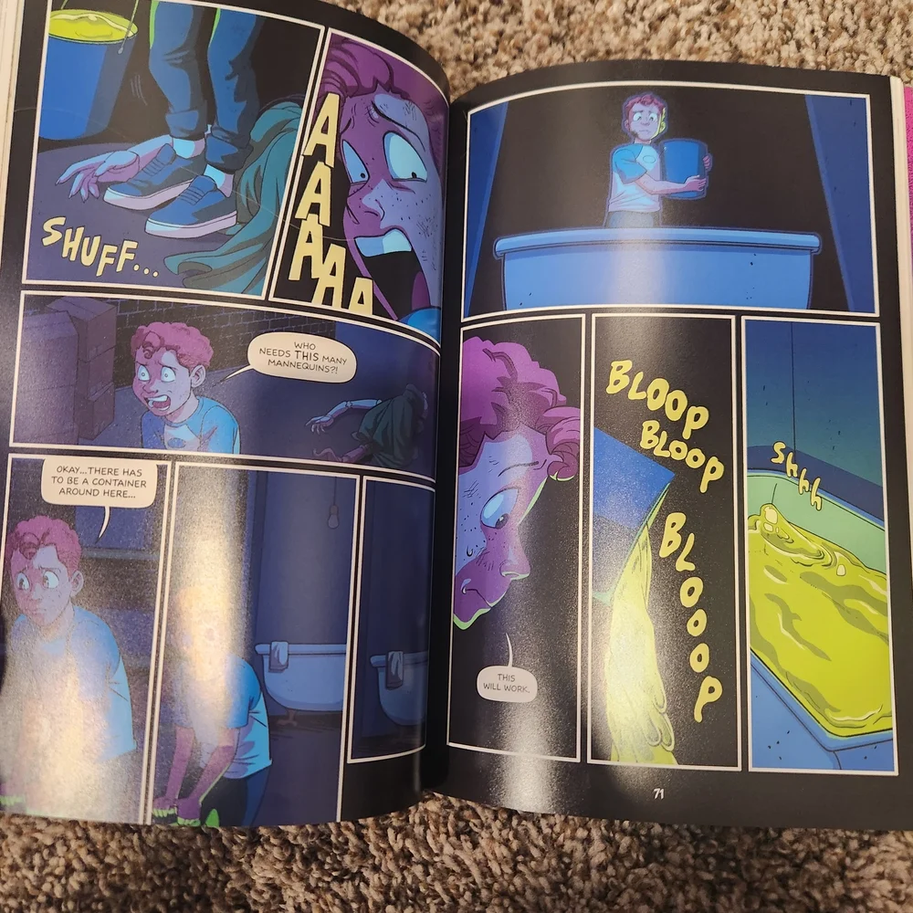 Goosebumps The Graphic Novel: Monster Blood - Colorful Horror Cover - Picture 4 of 6